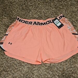 Under Armour Women's Coral Athletic Shorts